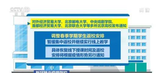 多所高校暂缓返校 聚焦北京邮电大学继续教育学院疫情防控举措