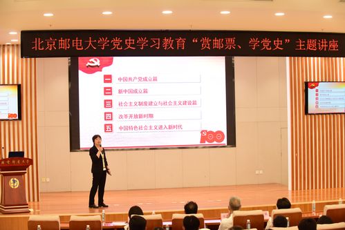 北京邮电大学党史学习教育 '赏邮票 学党史' 主题系列活动正式启动